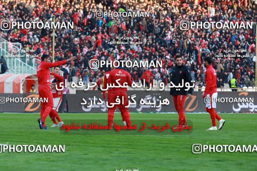 1036557, Tehran, Iran, لیگ برتر فوتبال ایران، Persian Gulf Cup، Week 20، Second Leg، Persepolis 1 v 1 Gostaresh Foulad Tabriz on 2018/01/18 at Azadi Stadium