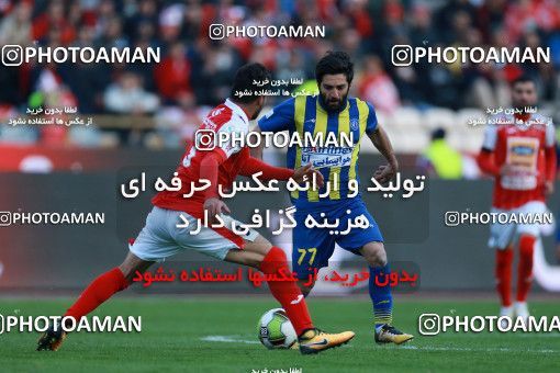 1036570, Tehran, Iran, لیگ برتر فوتبال ایران، Persian Gulf Cup، Week 20، Second Leg، Persepolis 1 v 1 Gostaresh Foulad Tabriz on 2018/01/18 at Azadi Stadium