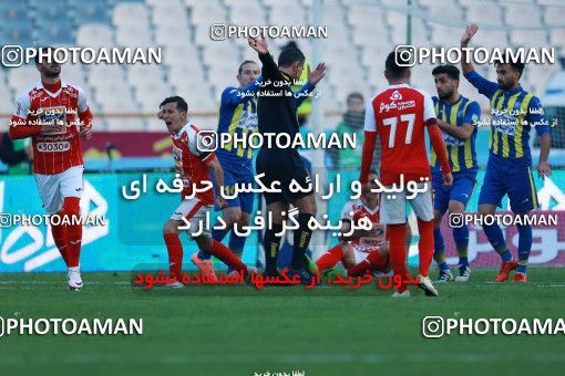 1037112, Tehran, Iran, لیگ برتر فوتبال ایران، Persian Gulf Cup، Week 20، Second Leg، Persepolis 1 v 1 Gostaresh Foulad Tabriz on 2018/01/18 at Azadi Stadium