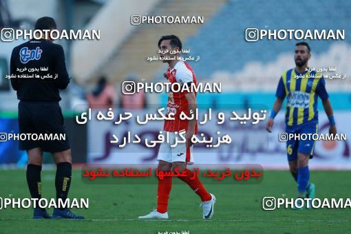 1036167, Tehran, Iran, لیگ برتر فوتبال ایران، Persian Gulf Cup، Week 20، Second Leg، Persepolis 1 v 1 Gostaresh Foulad Tabriz on 2018/01/18 at Azadi Stadium