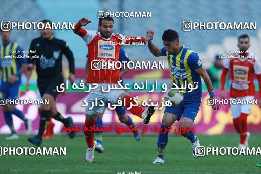 1036048, Tehran, Iran, لیگ برتر فوتبال ایران، Persian Gulf Cup، Week 20، Second Leg، Persepolis 1 v 1 Gostaresh Foulad Tabriz on 2018/01/18 at Azadi Stadium