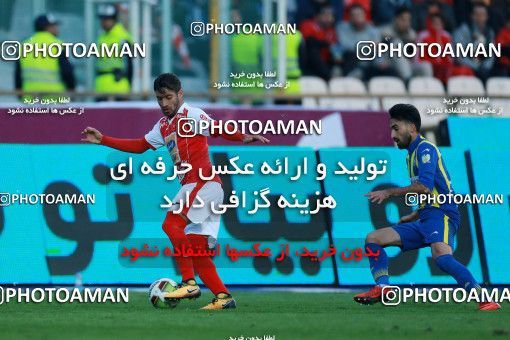 1036469, Tehran, Iran, لیگ برتر فوتبال ایران، Persian Gulf Cup، Week 20، Second Leg، Persepolis 1 v 1 Gostaresh Foulad Tabriz on 2018/01/18 at Azadi Stadium