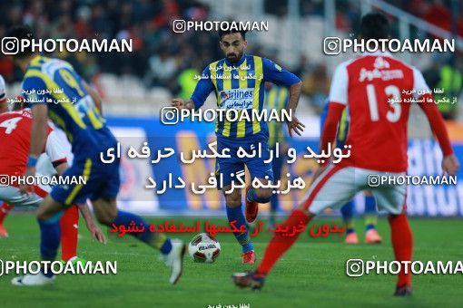 1035965, Tehran, Iran, لیگ برتر فوتبال ایران، Persian Gulf Cup، Week 20، Second Leg، Persepolis 1 v 1 Gostaresh Foulad Tabriz on 2018/01/18 at Azadi Stadium