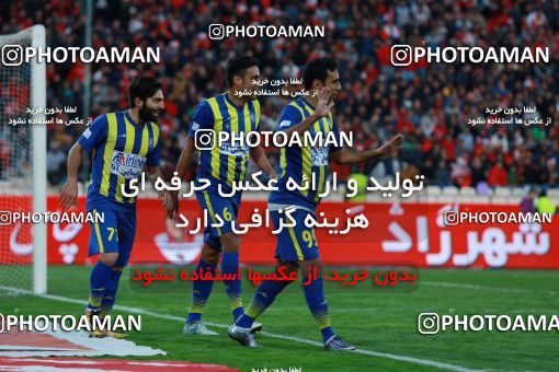 1035980, Tehran, Iran, لیگ برتر فوتبال ایران، Persian Gulf Cup، Week 20، Second Leg، Persepolis 1 v 1 Gostaresh Foulad Tabriz on 2018/01/18 at Azadi Stadium