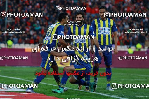 1037075, Tehran, Iran, لیگ برتر فوتبال ایران، Persian Gulf Cup، Week 20، Second Leg، Persepolis 1 v 1 Gostaresh Foulad Tabriz on 2018/01/18 at Azadi Stadium