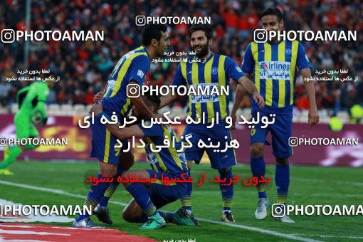 1036449, Tehran, Iran, لیگ برتر فوتبال ایران، Persian Gulf Cup، Week 20، Second Leg، Persepolis 1 v 1 Gostaresh Foulad Tabriz on 2018/01/18 at Azadi Stadium