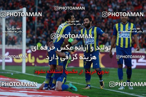 1035990, Tehran, Iran, لیگ برتر فوتبال ایران، Persian Gulf Cup، Week 20، Second Leg، Persepolis 1 v 1 Gostaresh Foulad Tabriz on 2018/01/18 at Azadi Stadium