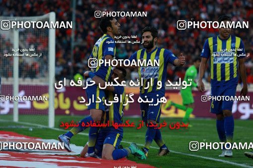 1036202, Tehran, Iran, لیگ برتر فوتبال ایران، Persian Gulf Cup، Week 20، Second Leg، Persepolis 1 v 1 Gostaresh Foulad Tabriz on 2018/01/18 at Azadi Stadium