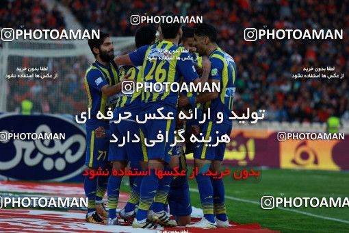 1036887, Tehran, Iran, لیگ برتر فوتبال ایران، Persian Gulf Cup، Week 20، Second Leg، Persepolis 1 v 1 Gostaresh Foulad Tabriz on 2018/01/18 at Azadi Stadium
