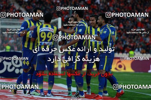 1036659, Tehran, Iran, لیگ برتر فوتبال ایران، Persian Gulf Cup، Week 20، Second Leg، Persepolis 1 v 1 Gostaresh Foulad Tabriz on 2018/01/18 at Azadi Stadium