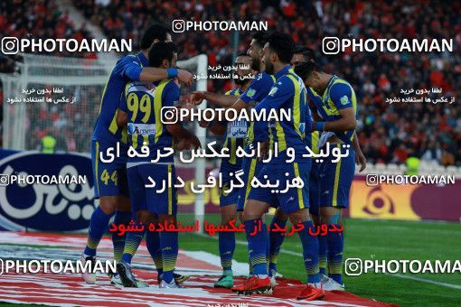1036729, Tehran, Iran, لیگ برتر فوتبال ایران، Persian Gulf Cup، Week 20، Second Leg، Persepolis 1 v 1 Gostaresh Foulad Tabriz on 2018/01/18 at Azadi Stadium