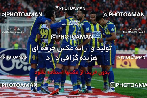 1036842, Tehran, Iran, لیگ برتر فوتبال ایران، Persian Gulf Cup، Week 20، Second Leg، Persepolis 1 v 1 Gostaresh Foulad Tabriz on 2018/01/18 at Azadi Stadium