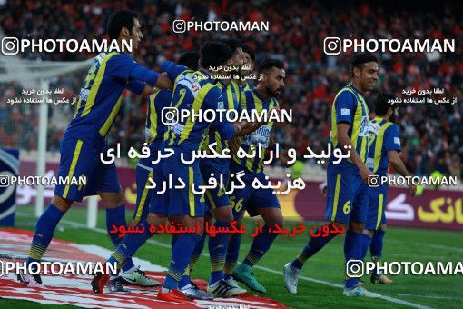 1036226, Tehran, Iran, لیگ برتر فوتبال ایران، Persian Gulf Cup، Week 20، Second Leg، Persepolis 1 v 1 Gostaresh Foulad Tabriz on 2018/01/18 at Azadi Stadium
