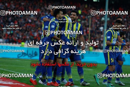 1035800, Tehran, Iran, لیگ برتر فوتبال ایران، Persian Gulf Cup، Week 20، Second Leg، Persepolis 1 v 1 Gostaresh Foulad Tabriz on 2018/01/18 at Azadi Stadium