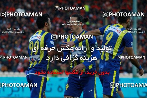 1036658, Tehran, Iran, لیگ برتر فوتبال ایران، Persian Gulf Cup، Week 20، Second Leg، Persepolis 1 v 1 Gostaresh Foulad Tabriz on 2018/01/18 at Azadi Stadium