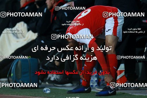 1035741, Tehran, Iran, لیگ برتر فوتبال ایران، Persian Gulf Cup، Week 20، Second Leg، Persepolis 1 v 1 Gostaresh Foulad Tabriz on 2018/01/18 at Azadi Stadium