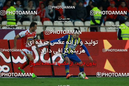 1035830, Tehran, Iran, لیگ برتر فوتبال ایران، Persian Gulf Cup، Week 20، Second Leg، Persepolis 1 v 1 Gostaresh Foulad Tabriz on 2018/01/18 at Azadi Stadium
