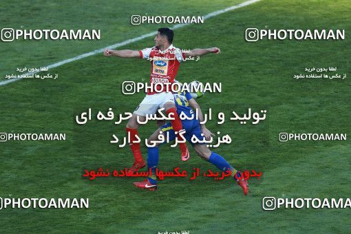 1012728, Tehran, Iran, لیگ برتر فوتبال ایران، Persian Gulf Cup، Week 20، Second Leg، Persepolis 1 v 1 Gostaresh Foulad Tabriz on 2018/01/18 at Azadi Stadium