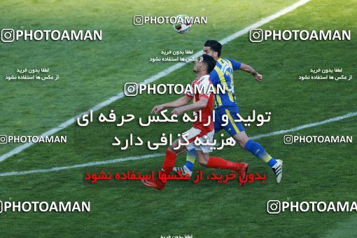 1012726, Tehran, Iran, لیگ برتر فوتبال ایران، Persian Gulf Cup، Week 20، Second Leg، Persepolis 1 v 1 Gostaresh Foulad Tabriz on 2018/01/18 at Azadi Stadium