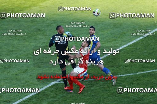 1012873, Tehran, Iran, لیگ برتر فوتبال ایران، Persian Gulf Cup، Week 20، Second Leg، Persepolis 1 v 1 Gostaresh Foulad Tabriz on 2018/01/18 at Azadi Stadium
