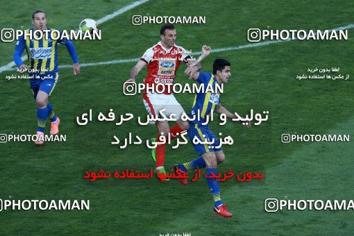 1013419, Tehran, Iran, لیگ برتر فوتبال ایران، Persian Gulf Cup، Week 20، Second Leg، Persepolis 1 v 1 Gostaresh Foulad Tabriz on 2018/01/18 at Azadi Stadium