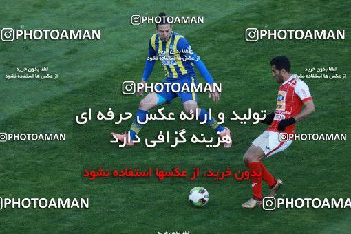 1012912, Tehran, Iran, لیگ برتر فوتبال ایران، Persian Gulf Cup، Week 20، Second Leg، Persepolis 1 v 1 Gostaresh Foulad Tabriz on 2018/01/18 at Azadi Stadium