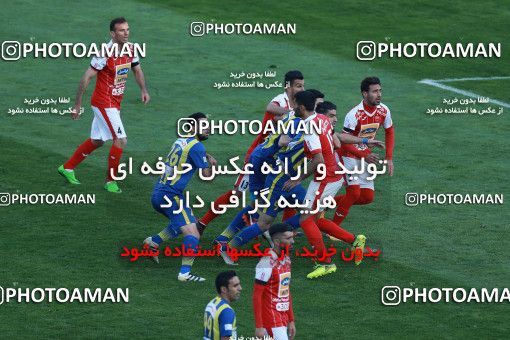 1012738, Tehran, Iran, لیگ برتر فوتبال ایران، Persian Gulf Cup، Week 20، Second Leg، Persepolis 1 v 1 Gostaresh Foulad Tabriz on 2018/01/18 at Azadi Stadium