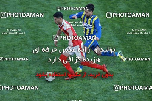 1012702, Tehran, Iran, لیگ برتر فوتبال ایران، Persian Gulf Cup، Week 20، Second Leg، Persepolis 1 v 1 Gostaresh Foulad Tabriz on 2018/01/18 at Azadi Stadium