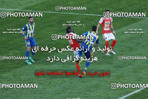 1012849, Tehran, Iran, لیگ برتر فوتبال ایران، Persian Gulf Cup، Week 20، Second Leg، Persepolis 1 v 1 Gostaresh Foulad Tabriz on 2018/01/18 at Azadi Stadium