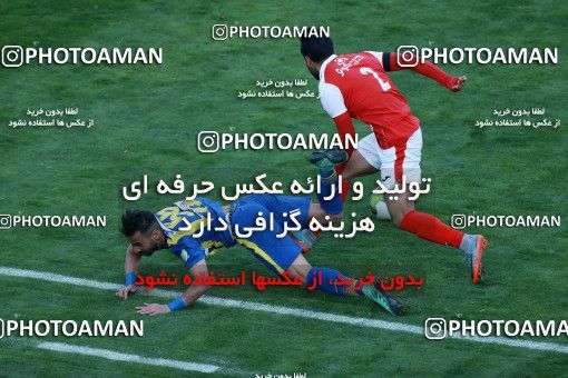 1012673, Tehran, Iran, لیگ برتر فوتبال ایران، Persian Gulf Cup، Week 20، Second Leg، Persepolis 1 v 1 Gostaresh Foulad Tabriz on 2018/01/18 at Azadi Stadium