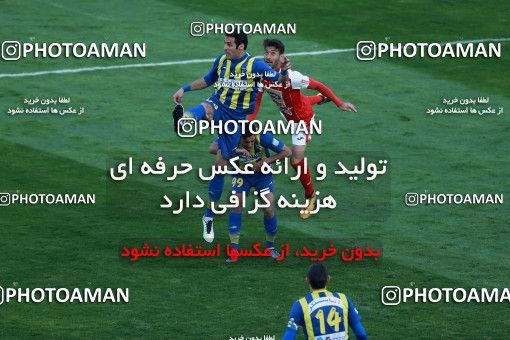 1012907, Tehran, Iran, لیگ برتر فوتبال ایران، Persian Gulf Cup، Week 20، Second Leg، Persepolis 1 v 1 Gostaresh Foulad Tabriz on 2018/01/18 at Azadi Stadium