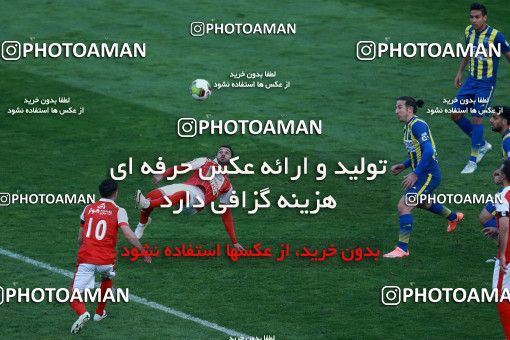 1013349, Tehran, Iran, لیگ برتر فوتبال ایران، Persian Gulf Cup، Week 20، Second Leg، Persepolis 1 v 1 Gostaresh Foulad Tabriz on 2018/01/18 at Azadi Stadium