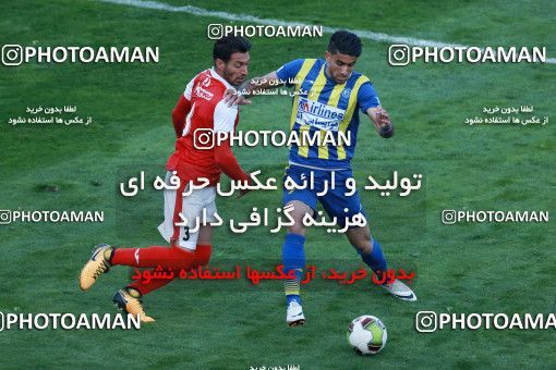 1012720, Tehran, Iran, لیگ برتر فوتبال ایران، Persian Gulf Cup، Week 20، Second Leg، Persepolis 1 v 1 Gostaresh Foulad Tabriz on 2018/01/18 at Azadi Stadium