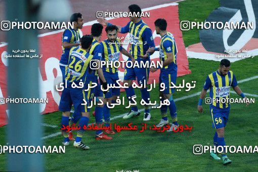 1013521, Tehran, Iran, لیگ برتر فوتبال ایران، Persian Gulf Cup، Week 20، Second Leg، Persepolis 1 v 1 Gostaresh Foulad Tabriz on 2018/01/18 at Azadi Stadium