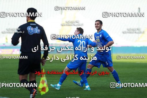 1016550, Tehran, [*parameter:4*], لیگ برتر فوتبال ایران، Persian Gulf Cup، Week 21، Second Leg، Esteghlal 4 v 0 Pars Jonoubi Jam on 2018/01/25 at Azadi Stadium