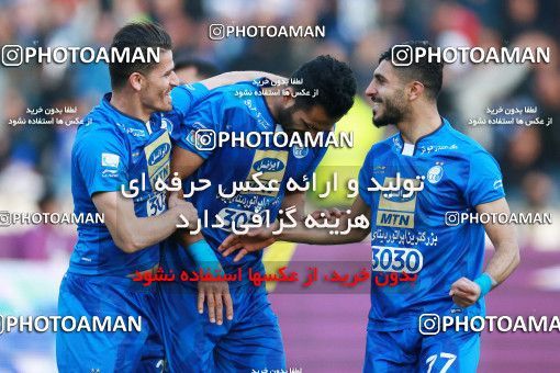 1016313, Tehran, [*parameter:4*], لیگ برتر فوتبال ایران، Persian Gulf Cup، Week 21، Second Leg، Esteghlal 4 v 0 Pars Jonoubi Jam on 2018/01/25 at Azadi Stadium