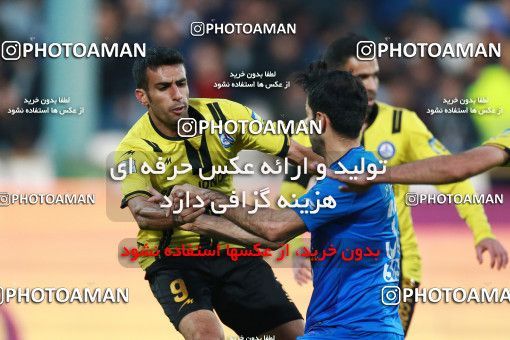1016770, Tehran, [*parameter:4*], لیگ برتر فوتبال ایران، Persian Gulf Cup، Week 21، Second Leg، Esteghlal 4 v 0 Pars Jonoubi Jam on 2018/01/25 at Azadi Stadium