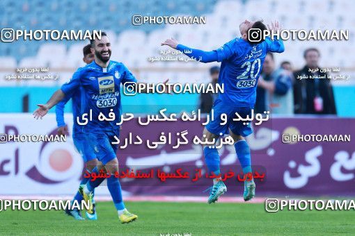 1077421, Tehran, [*parameter:4*], لیگ برتر فوتبال ایران، Persian Gulf Cup، Week 21، Second Leg، Esteghlal 4 v 0 Pars Jonoubi Jam on 2018/01/25 at Azadi Stadium