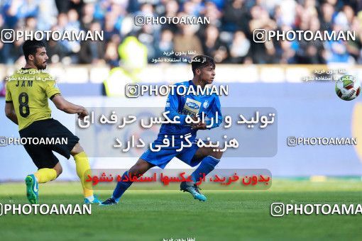 1077587, Tehran, [*parameter:4*], لیگ برتر فوتبال ایران، Persian Gulf Cup، Week 21، Second Leg، Esteghlal 4 v 0 Pars Jonoubi Jam on 2018/01/25 at Azadi Stadium