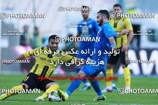 1077849, Tehran, [*parameter:4*], لیگ برتر فوتبال ایران، Persian Gulf Cup، Week 21، Second Leg، Esteghlal 4 v 0 Pars Jonoubi Jam on 2018/01/25 at Azadi Stadium