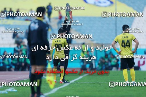 1078397, Tehran, [*parameter:4*], لیگ برتر فوتبال ایران، Persian Gulf Cup، Week 21، Second Leg، Esteghlal 4 v 0 Pars Jonoubi Jam on 2018/01/25 at Azadi Stadium