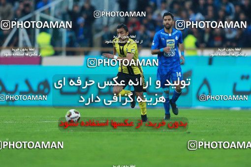 1077595, Tehran, [*parameter:4*], لیگ برتر فوتبال ایران، Persian Gulf Cup، Week 21، Second Leg، Esteghlal 4 v 0 Pars Jonoubi Jam on 2018/01/25 at Azadi Stadium