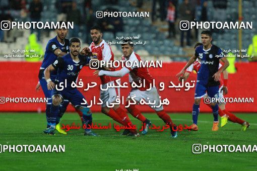 1140143, Tehran, [*parameter:4*], لیگ برتر فوتبال ایران، Persian Gulf Cup، Week 24، Second Leg، Persepolis 1 v 0 Esteghlal Khouzestan on 2018/02/24 at Azadi Stadium