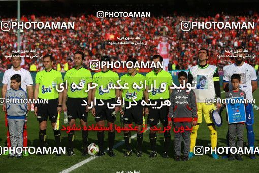 1069411, Tehran, Iran, لیگ برتر فوتبال ایران، Persian Gulf Cup، Week 25، Second Leg، Esteghlal 1 v 0 Persepolis on 2018/03/01 at Azadi Stadium
