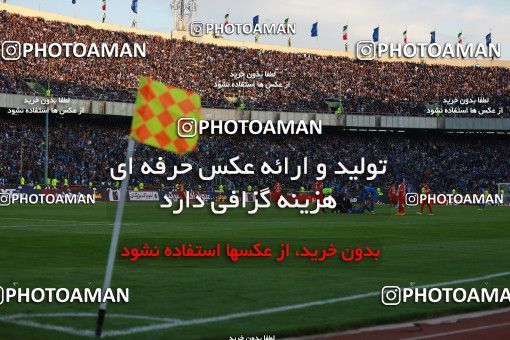 1069772, Tehran, Iran, لیگ برتر فوتبال ایران، Persian Gulf Cup، Week 25، Second Leg، Esteghlal 1 v 0 Persepolis on 2018/03/01 at Azadi Stadium
