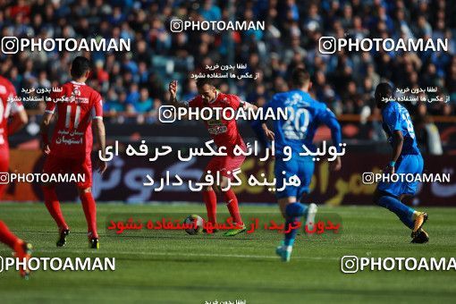 1069504, Tehran, Iran, لیگ برتر فوتبال ایران، Persian Gulf Cup، Week 25، Second Leg، Esteghlal 1 v 0 Persepolis on 2018/03/01 at Azadi Stadium