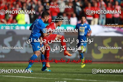 1069596, Tehran, Iran, لیگ برتر فوتبال ایران، Persian Gulf Cup، Week 25، Second Leg، Esteghlal 1 v 0 Persepolis on 2018/03/01 at Azadi Stadium