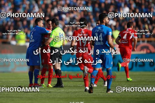 1069423, Tehran, Iran, لیگ برتر فوتبال ایران، Persian Gulf Cup، Week 25، Second Leg، Esteghlal 1 v 0 Persepolis on 2018/03/01 at Azadi Stadium