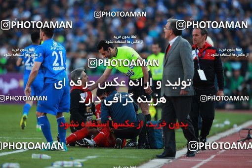 1069760, Tehran, Iran, لیگ برتر فوتبال ایران، Persian Gulf Cup، Week 25، Second Leg، Esteghlal 1 v 0 Persepolis on 2018/03/01 at Azadi Stadium