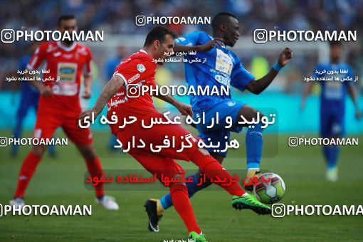 1069220, Tehran, Iran, لیگ برتر فوتبال ایران، Persian Gulf Cup، Week 25، Second Leg، Esteghlal 1 v 0 Persepolis on 2018/03/01 at Azadi Stadium